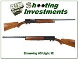 Browning A5 Light 12 67 Belgium Blond Vent Rib!