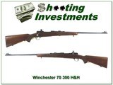 Winchester 70 pre-64 300 H&H made in 1949 collector condition! - 1 of 4