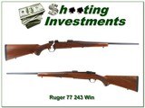 Ruger 77 Mark II in 243 Win