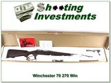 Winchester 70 Classic Stainless Walnut 270 Win new in box! - 1 of 4