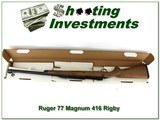 Ruger 77 Magnum Safari early RSM 416 Rigby New in BOX!