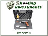 Smith & Wesson Performance Center PC1911 45 Ported unfired in case - 1 of 4