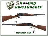 Marlin 1894 GL Classic 32-20 made in 2006 JM Maked UNFIRED! - 1 of 4