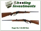 Ruger No.1 V Varmint Red Pad in 22-250 Rem Exc Cond! - 1 of 4