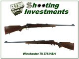 Winchester Model 70 Pre-64 375 H&H made in 1961 collector! - 1 of 4