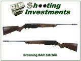 Browning BAR Safari in no longer made 338 Win Mag with BOSS! - 1 of 4