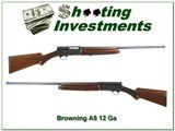 Browning A5 12 Ga 1953 Belgium Exc Cond - 1 of 4