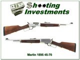 Marlin 1895 GS Stainless Walnut JM Marked 45-70! - 1 of 4