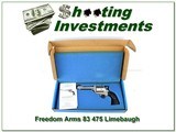 Freedom Arms Model 83 Premier Grade 4 3/4 in 475 Linebaugh unfired in box! - 1 of 4