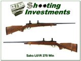 Sako L61R Deluxe 270 Win XX Wood! - 1 of 4