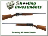 Browning A5 Sweet Sixteen 65 Belgium 26in Mod