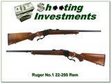 Ruger No.1 V Red Pad in 22-250 Collector Cond! - 1 of 4