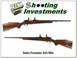 Sako Forester L579 in 243 Win Exc Cond extra nice wood! - 1 of 4