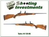 Sako AV Deluxe in hard to find 25-06 XX Wood! - 1 of 4