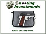 Kimber Ultra Carry II 9mm 2 mags Exc Cond - 1 of 4