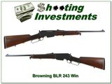 Browning BLR 71 Belgium made 243 First Year gun! - 1 of 4