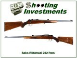 Sako early Riihimaki Varmint 222 Remington!