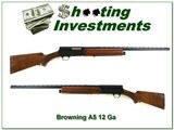 Browning A5 Light 12 68 Belgium unfired like new!