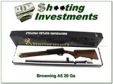 Browning A5 Light 20 unfired in box!