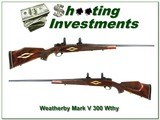 Weatherby Mark V Custom Shop 300 Wthy Mag