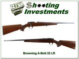 Browning A-Bolt 22 LR - 1 of 4