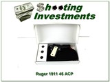 Ruger 1911 45 ACP ivory grips ANIB