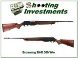 Browning BAR Safari II 300 Win Mag with BOSS!