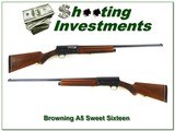 Browning A5 63 Belgium made Sweet Sixteen