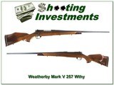 Weatherby Mark V Deluxe 26in in 257 Wthy Mag!