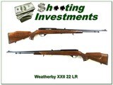 Weatherby XXII 22 LR Tube outstanding wood collector cond! - 1 of 4