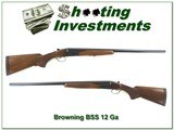 Browning BSS 12 Ga SxS 26in IC & Mod - 1 of 4