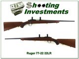 Ruger 77-22 22 LR 1985 First Year gun in Exc Cond! - 1 of 4