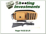 Ruger 10-22 Stainless Takedown in factory case 6 magazines!