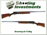 Browning 61 Belgium A5 Magnum 12 Ga 32in VR - 1 of 4