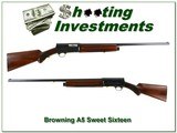 Browning A5 Sweet Sixteen 53 Belgium Exc! - 1 of 4