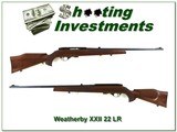 Weatherby Mark XXII 22 Auto first model in top collector condition!