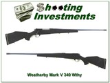 Weatherby Mark V Fibermark 340 Wthy Mag