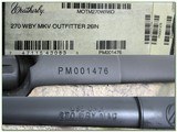 Weatherby Mark V Outfitters 270 Wthy in box - 4 of 4