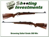 Browning Safari Grade 74 Belgium made 308 Pencil Barrel collector!