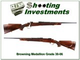 Browning Medallion Grade 30-06 74 Belgium UNFIRED!