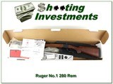 Ruger No.1 Light Sporter in very hard to find 280 Rem NIB!