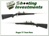 Ruger 77 All-weather Skeleton, Zytel, Paddel Stock 7mm Rem Mag! - 1 of 4