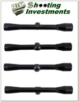 Browning 4X 3/4in vintage rifle scope collector condition!