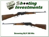 Browning BLR First Model 358 Win Exc cond! - 1 of 4