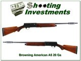 Browning A5 Remington made 20 Ga - 1 of 4