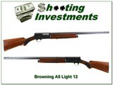 Browning A5 Light 12 59 Belgium 28in Vent Rib - 1 of 4