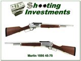 Marlin 1895GS 45-70 Stainless Walnut JM Marked - 1 of 4