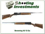 Browning A5 Light 12 72 Belgium UNFIRED collector!