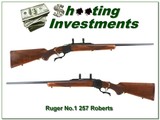 Ruger No.1 B 257 Roberts Red Pad exc collector cond! - 1 of 4