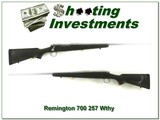 Remington 700 Stainless Fluted 257 Weatherby! - 1 of 4